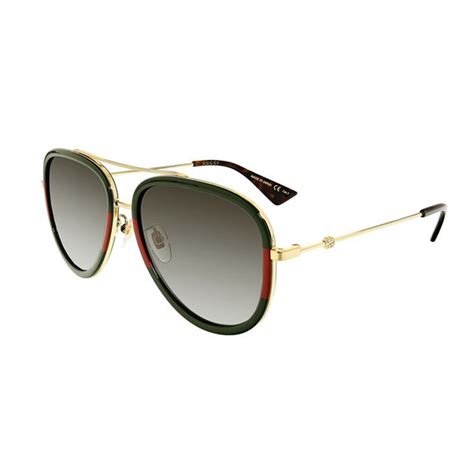 gucci men's pilot sunglasses|Gucci aviator sunglasses men's.